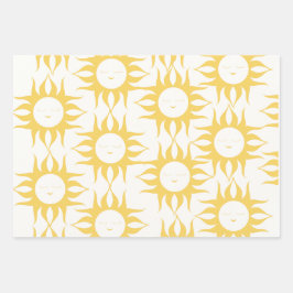 Juego de hojas planas de papel de ajuste