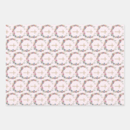 Juego de hojas planas de papel de ajuste de 3