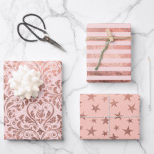 Juego de hojas planas de papel de ajuste de 3