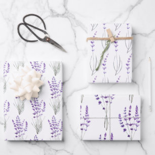 Juego de hojas planas de papel de ajuste de 3