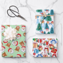 Juego de hojas planas de papel de ajuste de 3