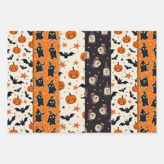 Juego de hojas planas de papel de ajuste de 3