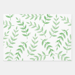 Juego de hojas planas de papel de ajuste de 3