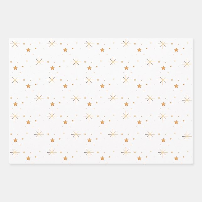 Juego de hojas planas de papel de ajuste de 3 (Anverso)