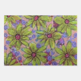 Juego de hojas planas de papel de ajuste de 3