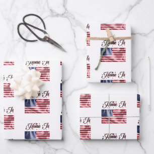 Juego de hojas planas de papel de ajuste de 3