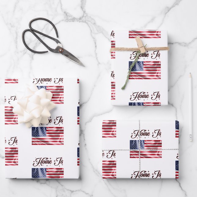 Juego de hojas planas de papel de ajuste de 3 (Anverso)