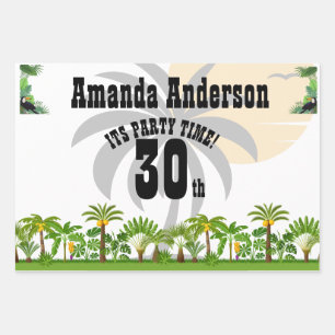 Juego de hojas planas de papel de ajuste de 3