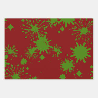 Juego de hojas planas de papel de ajuste de 3