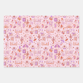 Juego de hojas planas de papel de ajuste de 3