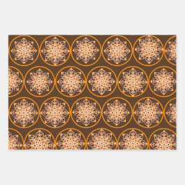 Juego de hojas planas de papel de ajuste de 3