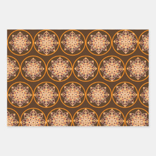 Juego de hojas planas de papel de ajuste de 3