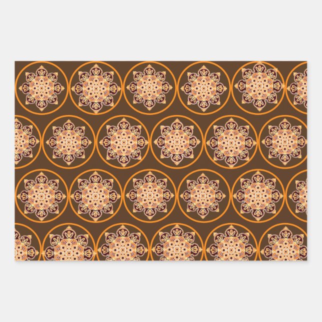 Juego de hojas planas de papel de ajuste de 3 (Anverso)