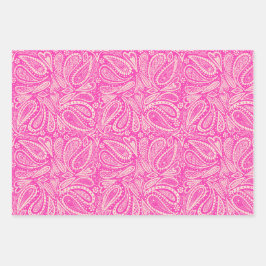 Juego de hojas planas de papel de ajuste de 3