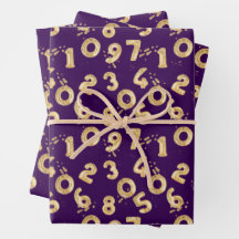 Juego de hojas planas de papel de ajuste de 3