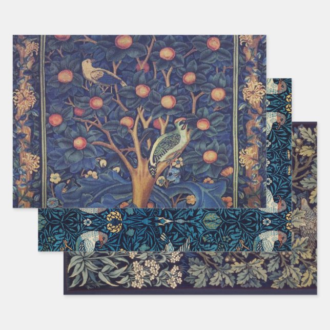 Juego de hojas planas de papel de ajuste de 3 (Set)