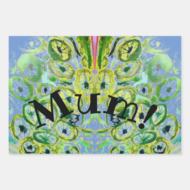 Juego de hojas planas de papel de ajuste de 3 (Anverso)