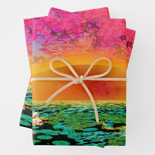 Juego de hojas planas de papel de ajuste de 3 (In situ)