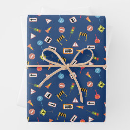 Juego de hojas planas de papel de ajuste de 3