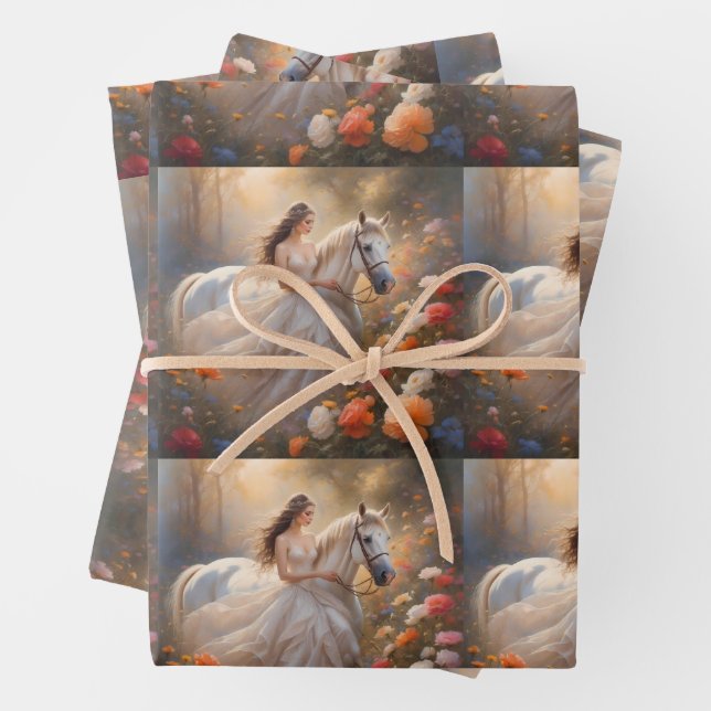 Juego de hojas planas de papel de ajuste de 3 (In situ)