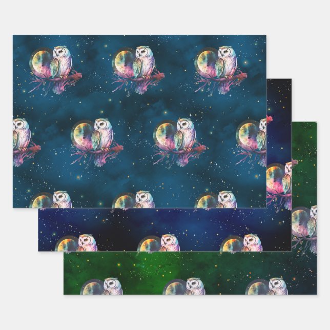 Juego de hojas planas de papel de ajuste de 3 (Set)