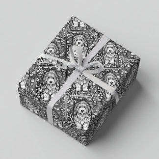 Juego de hojas planas de papel de ajuste de 3