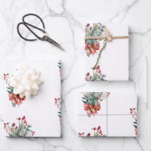 Juego de hojas planas de papel de ajuste de 3