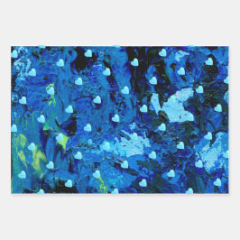 Juego de hojas planas de papel de ajuste de 3