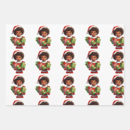 Juego de hojas planas de papel de ajuste de 3