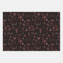 Juego de hojas planas de papel de ajuste de 3