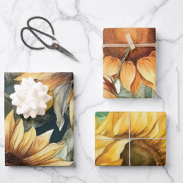 Juego de hojas planas de papel de ajuste de 3