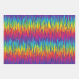 Juego de hojas planas de papel de ajuste de 3