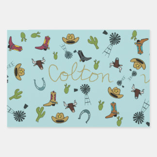 Juego de hojas planas de papel de ajuste de 3