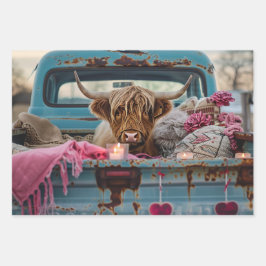 Juego de hojas planas de papel de ajuste de 3