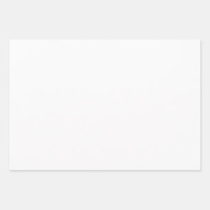 Juego de hojas planas de papel de ajuste de 3