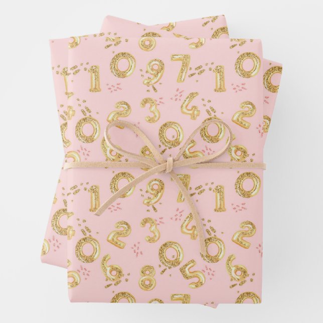 Juego de hojas planas de papel de ajuste de 3 (In situ)