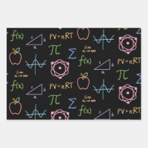 Juego de hojas planas de papel de envolvimiento ne