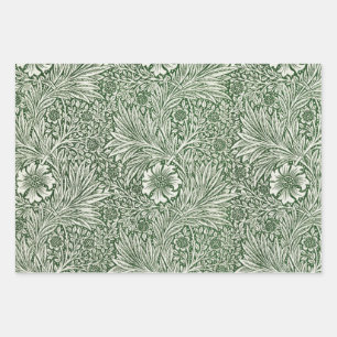 Juego de hojas planas de papel de William Morris