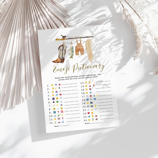 Juego de imágenes de la Emoji de Baby Shower Boho  (Subido por el creador)