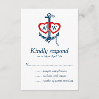 Juego de Invitaciones a tarjetas RSVP de casación