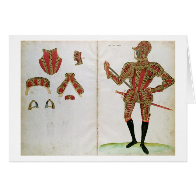 Juego de la armadura para señor Compton, 'de un (Anverso (Horizontal))