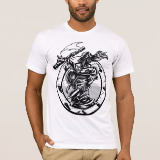 Juego de la camiseta blanca del caminante de los