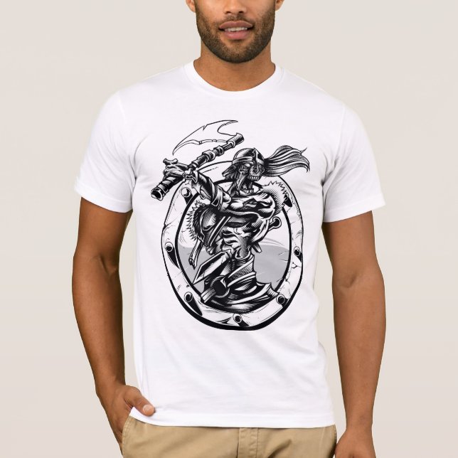 Juego de la camiseta blanca del caminante de los (Anverso)