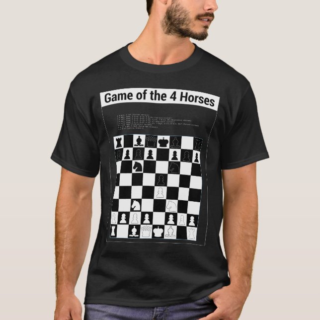 Juego de la camiseta de los 4 caballos (Anverso)