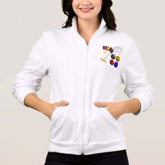 Juego de la chaqueta para mujer del croquet