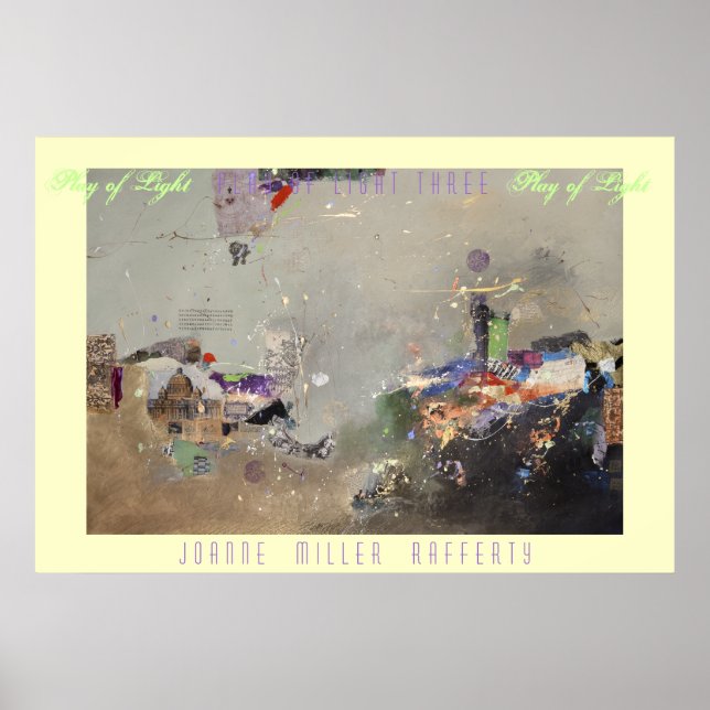 Juego de luz tres Posters (Frente)