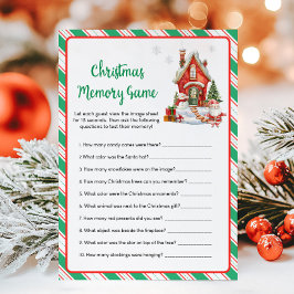 Juego de Memoria de Fiesta de Navidad