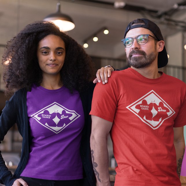 Juego de mesa Duo Camisa de marco blanco (Subido por el creador)