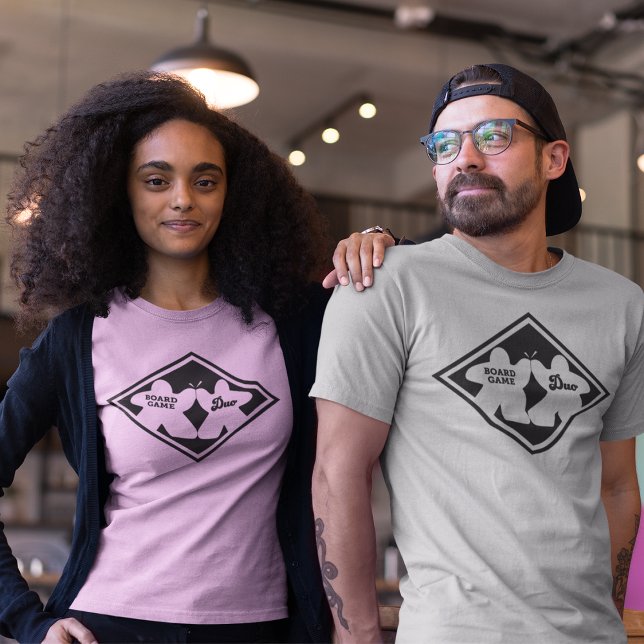 Juego de mesa Duo Camisa de marco negro para mujer (Subido por el creador)