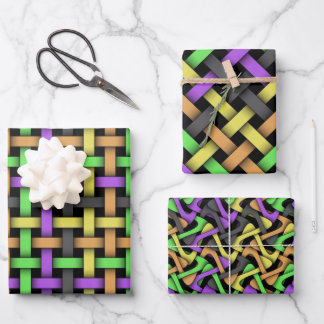 Juego de papel de ajuste - Colección de Halloween